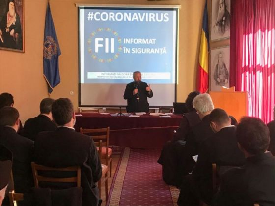 CORONAVIRUS BRAȘOV. Preoţii instruiți de comandantul Spitalului Militar. Slujbe mutate sau anulate 1 protopopiat_278908.jpg