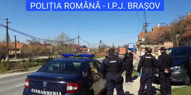 BRAȘOV. Polițiști plasați în autoizolare la domiciliu, după ce au intrat în contact cu jandarmii infectați cu COVID-19 / Cerere pentru testarea tuturor forțelor de ordine! 1 control.png