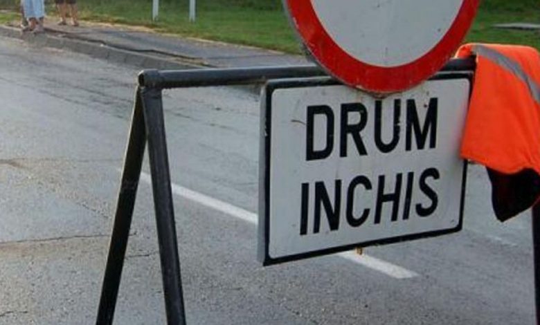 BRAȘOV. Drum județean închis două zile 1 drum-inchis.jpg