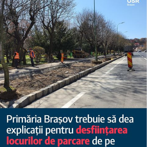 USR BRAȘOV. Primăria / George Scripcaru AR TREBUI să dea explicații pentru desființarea locurilor de parcare de la Parcul Central... 1 usr_3.png