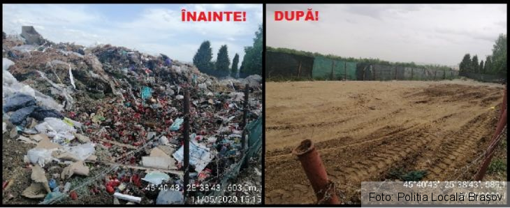 BRAȘOV. Au fost ridicate deșeurile de cimitir care „tronau” pe terenul de lângă Decathlon și în curtea bisericii din Triaj 1 WhatsApp Image 2020-05-20 at 14.53.59 (1)_280709.jpeg