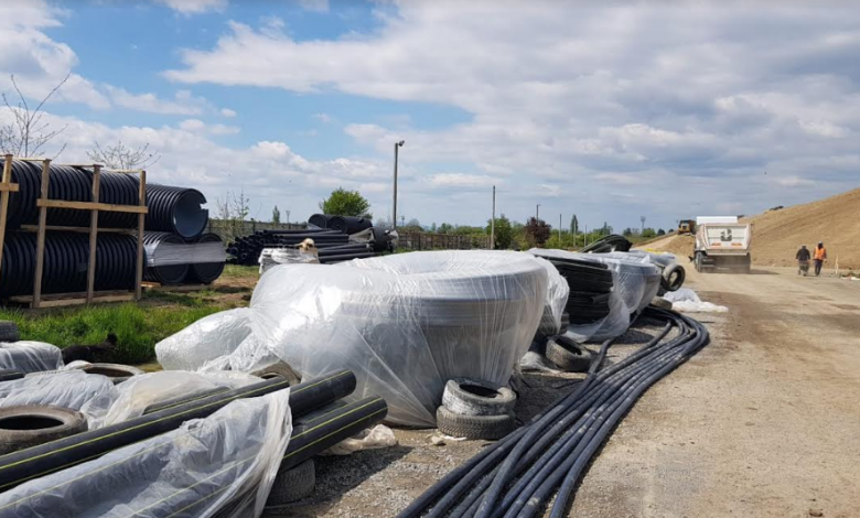Sistemul de captare şi ardere a gazului de deșeu de la Depozitul Ecologic Brașov a intrat în linie dreaptă 1 captare.png