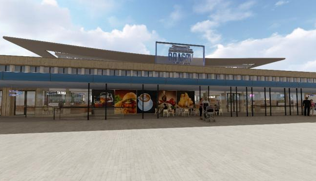 PROIECT. Gara Brașov s-ar moderniza, în sfârșit! Legătură cu aeroportul de la Ghimbav... 1 gara.png