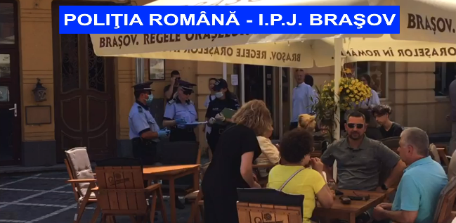 COVID-19. IJP BRAȘOV, reacție indirectă după protestul cârciumarilor și al celor de la RATBV 1 terase2.png