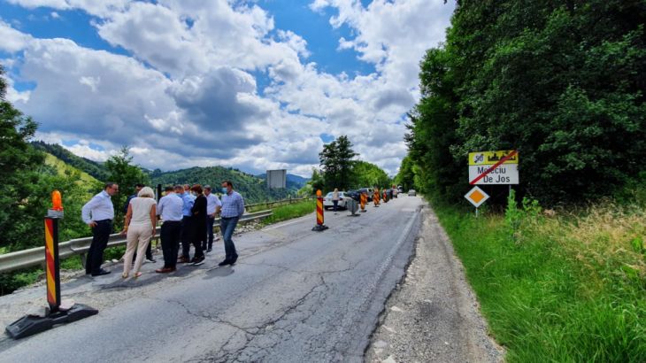 BRAȘOV. DN73, reabilitare cu probleme. CNAIR acuză deficiențe de management în propria ogradă 1 DN730-vizita_281820.jpeg