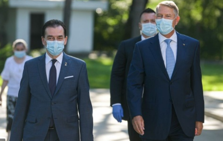 SCENARII pentru funcția de premier... Klaus Iohannis a discutat iar cu Ludovic Orban 1 orbaniohannis.png