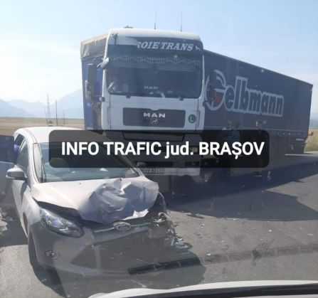 BRAȘOV. Accident între un TIR și un autoturism! 1 20200808_143600_282410.jpg