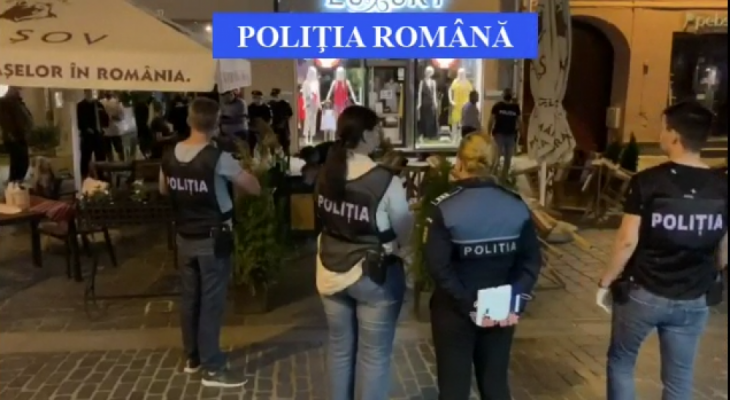 BRAȘOV. COVID-19. Nerespectarea distanțării sociale, sancționată aspru și în week-end! 1 controale 2_282567.png