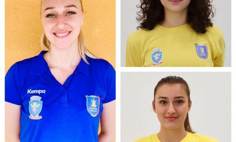 BRAŞOV. Corona dă trei handbaliste la Naţionala de tineret 1 jucatoarelot.jpg