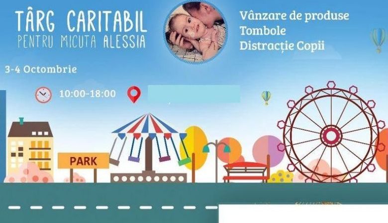 BRAȘOV. Distracție în scop caritabil. E nevoie de 2,1 milioane USD pentru viața micuței Alessia 1 targ_5.jpg