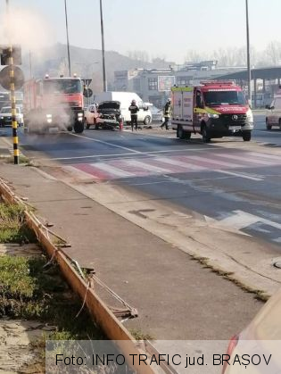 BRAȘOV. ULTIMA ORĂ. Accident grav pe Calea Făgărașului 1 FB_IMG_1606466180526_284723.jpg