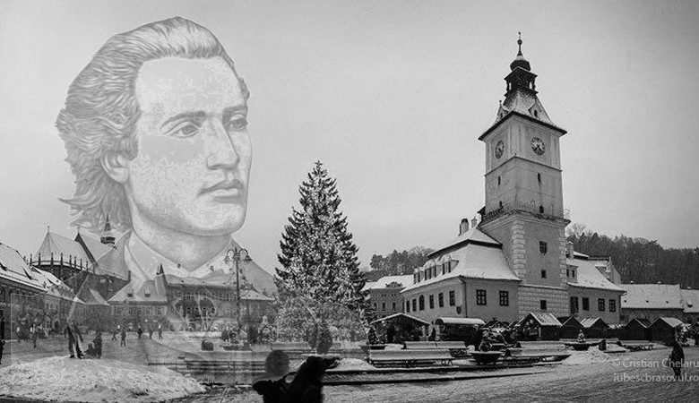 BRAȘOVUL îl sărbătorește în fel și chip pe Eminescu 1 eminescu-brasov.jpg