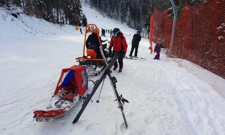 BRAȘOV. Număr record de accidentări, astăzi, pe pârtii! Recomandări și reguli pentru organizatorii taberelor pentru copii 1 salvamont_23.jpg