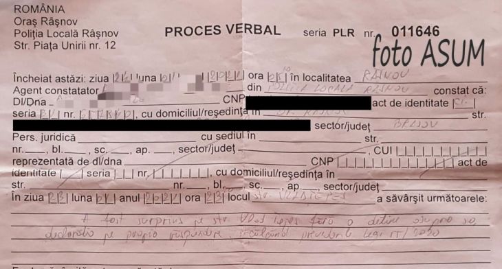 Județul BRAȘOV. COVID-19. Polițistul local care a scris avertisment pe numele unui bărbat decedat acum 2 ani, audiat în comisia de disciplină 1 FB_IMG_1614537754937_286627.jpg