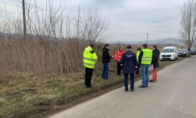 BRAȘOV. CJ va plăti mai puțin pentru refacerea DJ 132 / Amplasamentul a fost predat constructorului 1 dj132-2.jpg