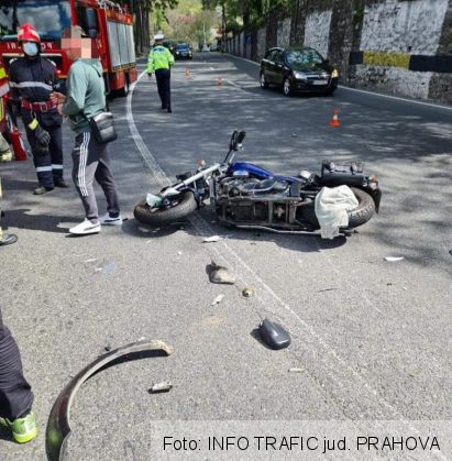 Accident de motocicletă, pe DN 1 Brașov - Ploiești (FOTO) 1 FB_IMG_1620553510683_288048.jpg