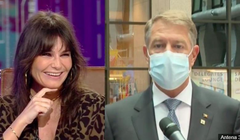 „Și pe vremea dumneavoastră, a copilăriei, aveam călduri”! Dana Budeanu, către Klaus Iohannis... 1 budeanuiohannis.png