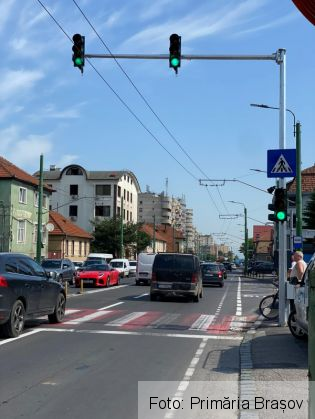 BRAȘOV. Încă un semafor pentru pietoni este funcțional, de astăzi 1 WhatsApp Image 2021-06-23 at 15.13.18_289051.jpeg