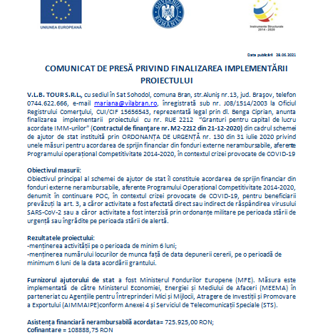 COMUNICAT DE PRESĂ PRIVIND FINALIZAREA IMPLEMENTĂRII PROIECTULUI 1 vlb.png