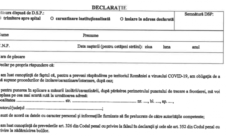 CORONAVIRUS. „Ce trebuie să fac?” Modelul formularului de triaj 1 formular.png