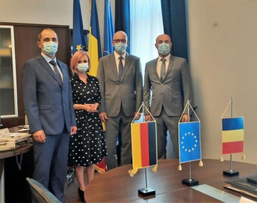 BRAȘOV. Ambasadorul Germaniei, vizită de „adio” 1 vizita-ambasador Germania2_289395.jpeg