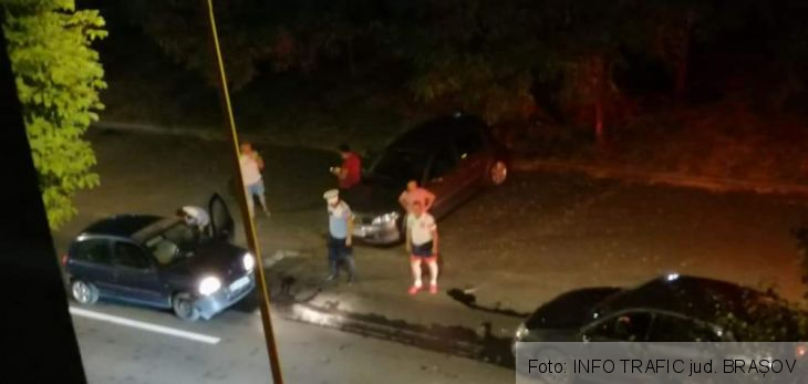 BRAȘOV. Coliziune frontală, pe str. Crinului / Unul dintre șoferi, alcoolemie DE SPERIAT 1 FB_IMG_1629190924699_290583.jpg