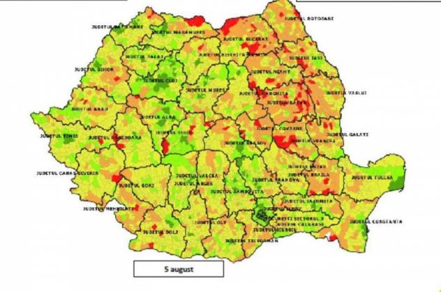 COVID-19 BRAȘOV. Carantina să fie de vină? Topul vaccinării în județ 1 harta-vaccin-tara_290346.jpg
