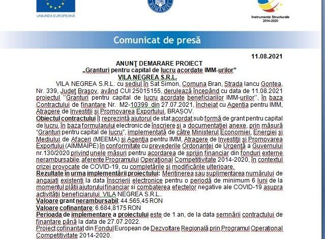 ANUNŢ DEMARARE PROIECT „Granturi pentru capital de lucru acordate IMM-urilor” VILA NEGREA S.R.L. 1 poza5_3.jpg