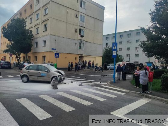 BRAȘOV. Accident în Bartolomeu! (Galerie FOTO) 1 FB_IMG_1632321514217_291395.jpg