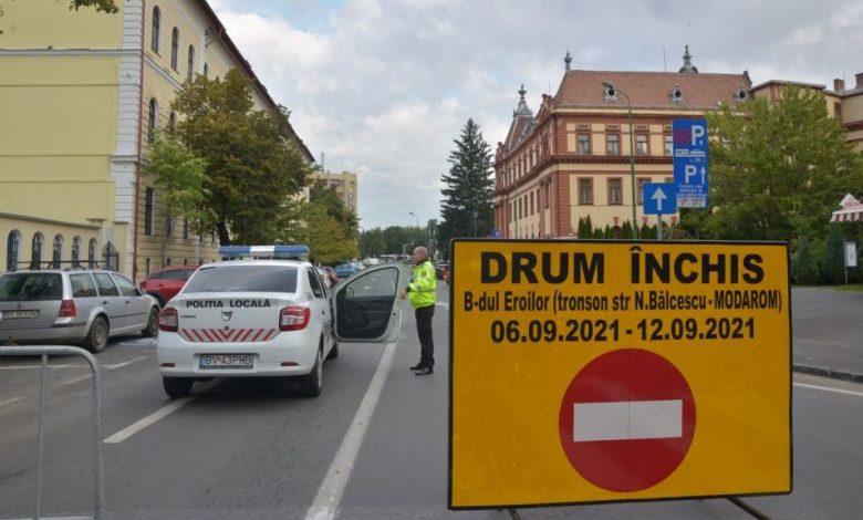 BRAȘOV. Unde sunt restricții de circulație / trafic închis în această săptămână?!... 1 zonainchisa.jpg