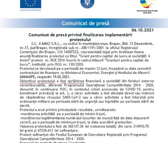 Comunicat de presă privind finalizarea implementării proiectului 1 4amici_2.png
