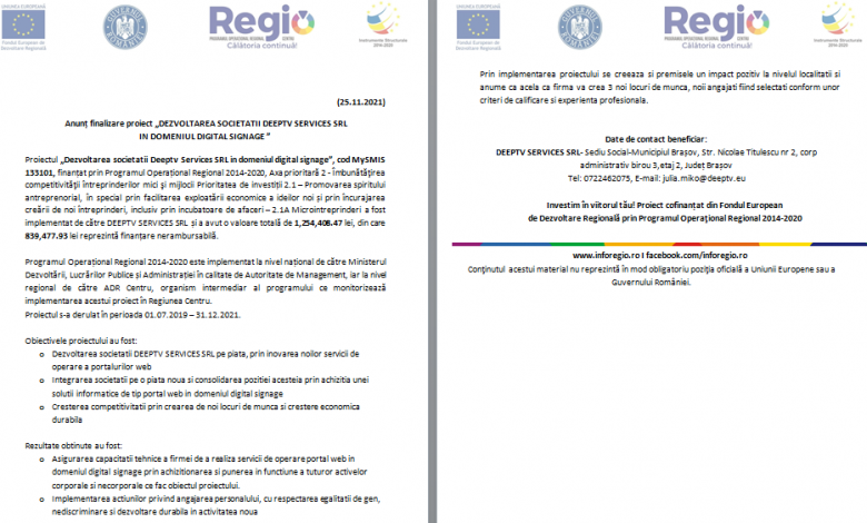 Anunț finalizare proiect „DEZVOLTAREA SOCIETĂȚII DEEPTV SERVICES SRL ÎN DOMENIUL DIGITAL SIGNAGE ” 1 deep_2.png