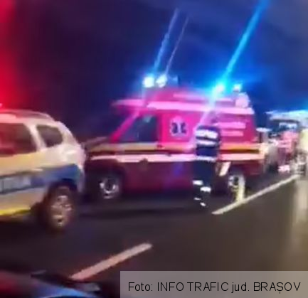 BRAȘOV. Atenție, TIR răsturnat pe DN 13! Accident și pe DN 1 1 Screenshot_20220102-234559_Facebook_293690.jpg