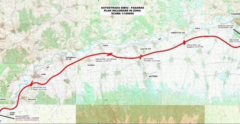 Proiectul Autostrăzii Sibiu – Făgăraș a fost aprobat 1 autostradafagaras-sibiu.jpg