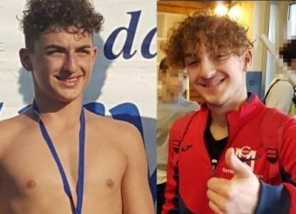 Un român de 17 ani, campion la înot și component al lotului național al Italiei, a murit de COVID-19 1 emanuellealessandropandele.jpg