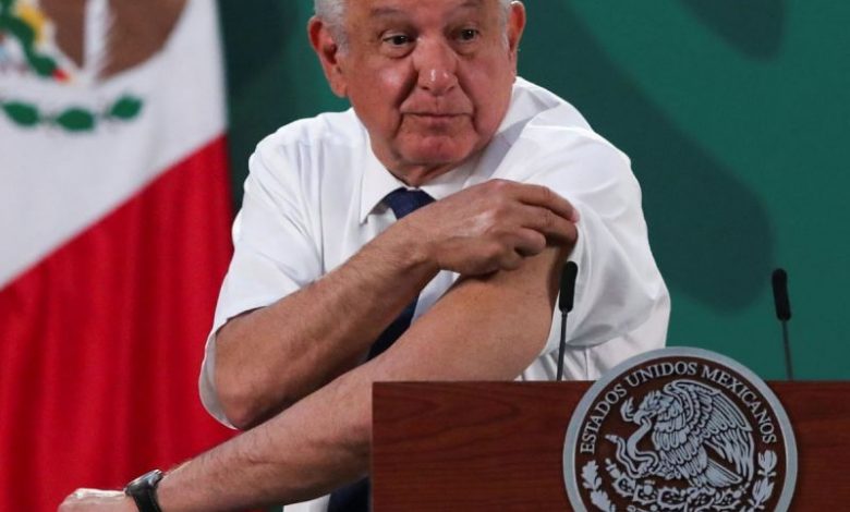 Vaccinat recent cu doza booster și trecut prin boală anul trecut, președintele Mexicului are iar COVID-19 1 obrador.jpg