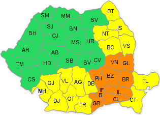 Avertizările de ninsori și viscol, prelungite până luni seară 5 | MyTex.ro
