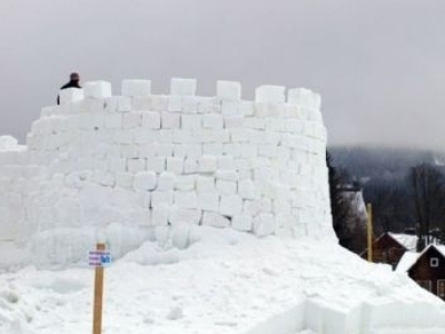 Un castel ceh a fost reconstruit din zăpadă 5 | MyTex.ro
