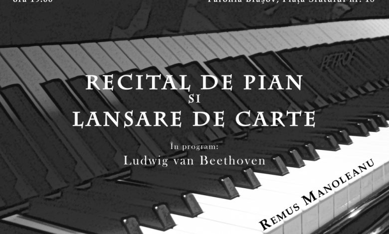 Brașov. Recital și lansare de carte ale pianistului Remus Manoleanu 5 | MyTex.ro