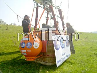 Premieră națională în zona Hoghiz - Rupea: un balon cu aer cald a străpuns un plafon cu nori 7 | MyTex.ro