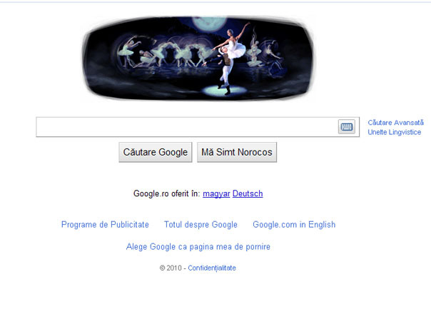 Google și-a modificat logoul pentru a marca 170 de ani de la nașterea lui Ceaikovski 5 | MyTex.ro