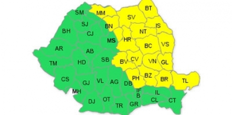 Codul galben se prelungește! 5 | MyTex.ro