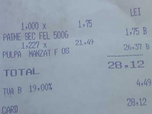 Păstrați bonurile fiscale! 5 | MyTex.ro