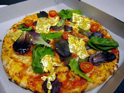 Pizza cu praf de aur 5 | MyTex.ro
