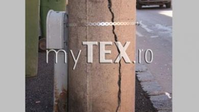 Stâlp crăpat 1 | MyTex.ro
