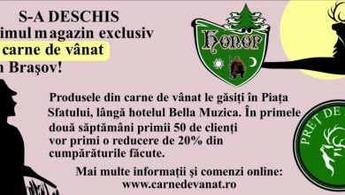 S-a deschis primul magazin exclusiv cu CARNE de VÂNAT din Brașov! 25 | MyTex.ro