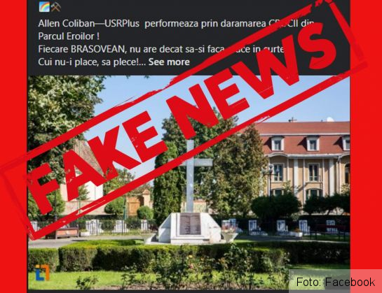 BRAȘOV. Primarul Coliban, despre „fake news"... . „Oameni de bună credință sunt atrași în malaxorul minciunilor" 5 | MyTex.ro
