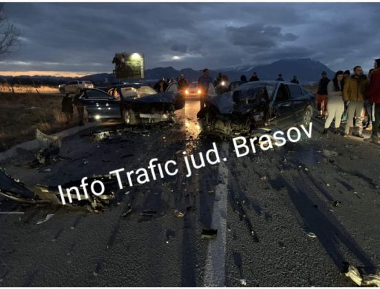 BRAȘOV. Accident cu două victime, pe DN 73 5 | MyTex.ro