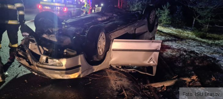 BRAȘOV. Accident cu patru victime, pe Drumul Poienii 7 | MyTex.ro