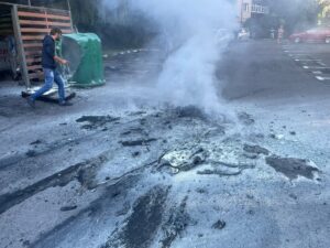 Autovehicule afectate de incendiu pe str. Cernei din Brașov | MyTex.ro
